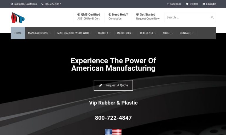 VIP Rubber Company Inc.