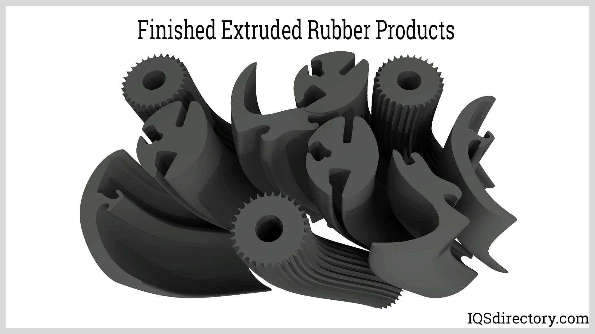 Finished Extruded Rubber Products